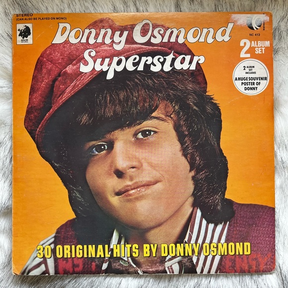 Vintage Vinyl LP - Donny Osmond - Superstar - 2 Record Set - No Poster - Picture 7 of 9